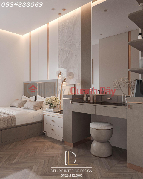 ₫ 15 Million/ month Apartment for rent with 2 bedrooms, 2 bathrooms, 10th floor, view of Phuong Luu lake, Doji building. Diamond Crown Hai project