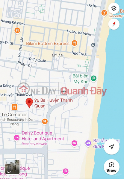 Property Search Vietnam | OneDay | Residential | Sales Listings BEAUTIFUL LAND - GOOD PRICE - Selling Potential Land Lot at Alley 96 Ba Huyen Thanh Quan, Ngu Hanh Son, Da Nang.