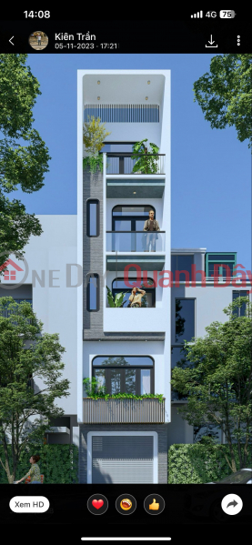 Property Search Vietnam | OneDay | Residential, Sales Listings, BEAUTIFUL NEW 5-STORY HOUSE KOONG CO LINH TOWN - HONG TIEN. BEAUTIFUL LOCATION, WIDE OTO ROAD - GARA THANG