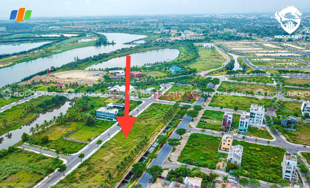 Bán 605m2 đất biệt thự FPT Đà Nẵng view kênh cảnh quan. Giá hấp dẫn Niêm yết bán