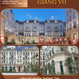 (Owner) For sale, GRANDEUR PALACE GIANH VO - French mansion in the heart of Hanoi _0