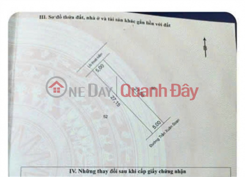 ĐẤT ĐẸP - MẶT TIỀN - Chính Chủ Cần Bán Lô Đất Đường Trần Xuân Soạn, P. Long Hương, TP Bà Rịa, BRVT _0
