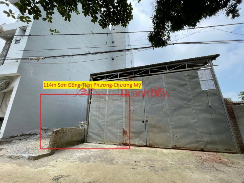 OWNER SELLS 114M2 LAND LOT IN TIEN PHUONG-CHUONG MY-HANOI Sales Listings