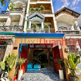 Beautiful house Huynh Van Nghe, Ward 15, Tan Binh - HXH, 4 floors, 65m2, 7.85 billion VND _0