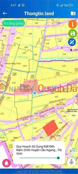 PROFITABLE INVESTMENT – OWNER NEEDS TO SELL LAND IN LONG SON COMMUNE, CAU NANG DISTRICT, TRA VINH PROVINCE, Vietnam | Sales | đ 10 Million