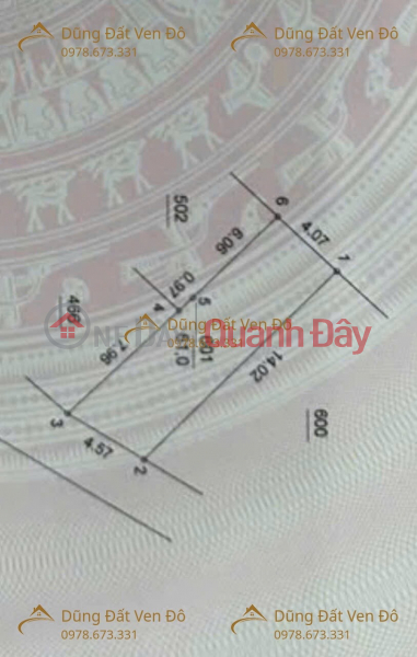 đ 10 triệu Lô Đất 61m2 oto đỗ trong đất