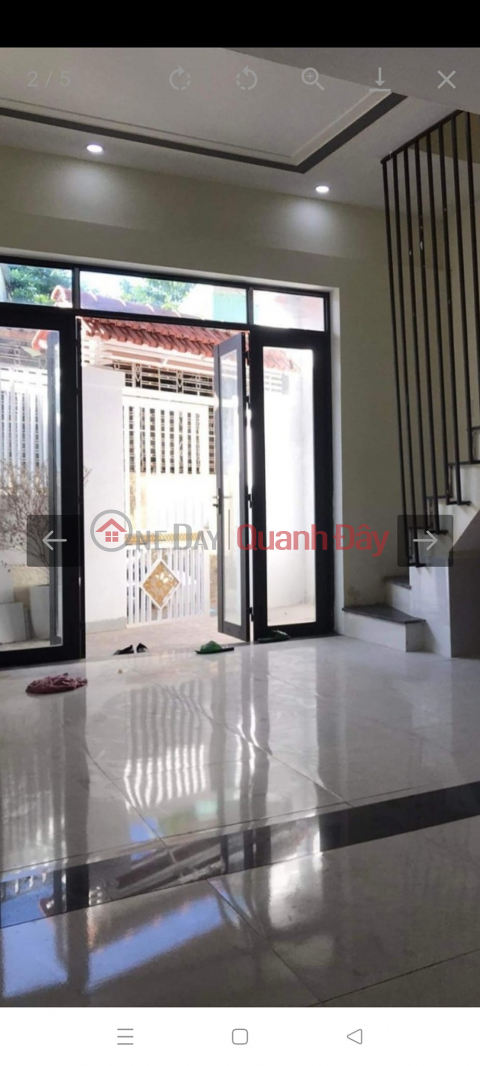 HOUSE NOW, EXTREMELY GOOD PRICE, 2 FLOOR, 57M2, MORE THAN 5M HORIZONTAL, THANH KHE CENTER, ONLY 2.5 BILLION NEGOTIATING. _0