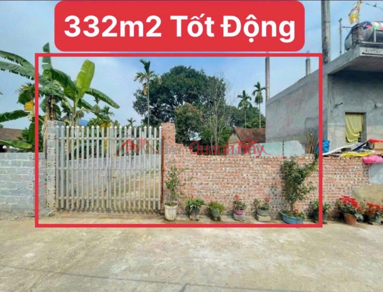 đ 30 triệu, CHÍNH CHỦ CẦN BÁN LÔ ĐẤT 332M TẠI TỐT ĐỘNG-CHƯƠNG MỸ-HÀ NỘI