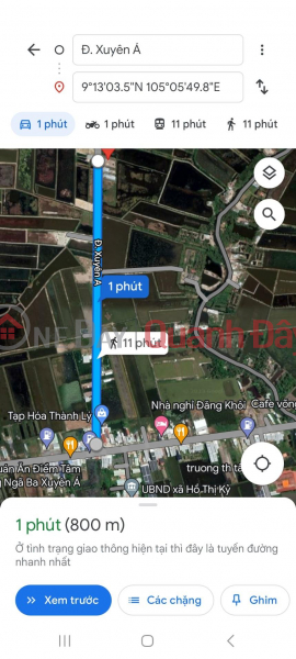 Property Search Vietnam | OneDay | Residential, Sales Listings | OWNER NEEDS TO SELL LAND LOT QUICKLY, Beautiful Location On Xuyen A Street - Thoi Binh District - Ca Mau