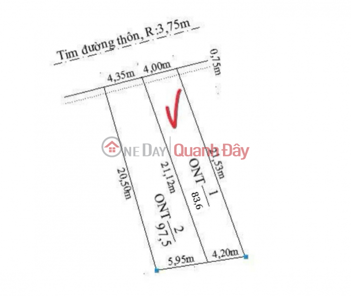 SUPER PRODUCT ON XUAN DONG - NGU PHUC STREET, 83.6M² PRICE ONLY OVER 1.X BILLION - ZALO 0567 222 555 Sales Listings