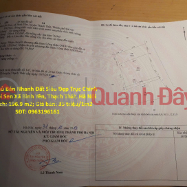 Chính Chủ Bán Nhanh Đất Siêu Đẹp Trục Chính Thôn Đồi Sen Xã Bình Yên, Thạch Thất, Hà Nội _0