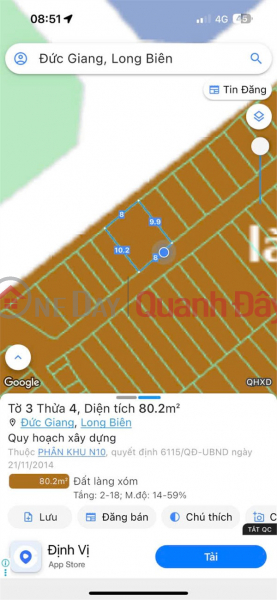 Property Search Vietnam | OneDay | Residential Sales Listings, LAND LOT IN GOOD LOCATION - GOOD PRICE OWNER needs to quickly sell land lot in Long Bien district, Hanoi City