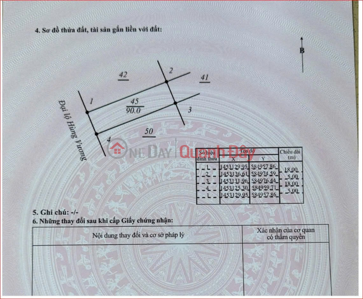 PRIME LAND - GOOD PRICE - OWNER SELLING LAND WITH FRONTAGE on Hung Vuong Boulevard, Binh Kien Ward, Tuy Hoa City, Phu Yen Province Sales Listings