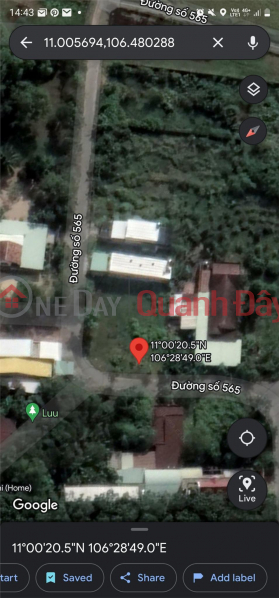 ₫ 1.8 Billion | BEAUTIFUL LOCATION - GOOD PRICE - Land Lot For Quick Sale In Cu Chi, near Tay Bac Industrial Park
