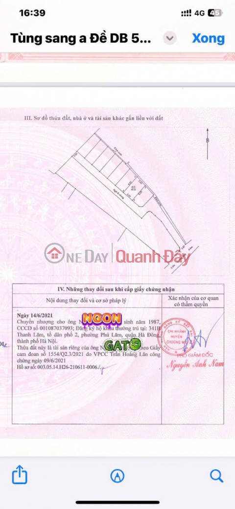 Hơn 2 tỷ có nhà ở ngay Tiên Phương- Chương Mỹ
Dt: 42,8m full thổ _0