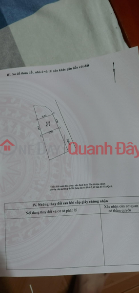 Property Search Vietnam | OneDay | Residential | Sales Listings FOR SALE GIA QUAT LAND Area 46M PRICE 3.4 BILLION CAR 7 ONLY ON THE LAND