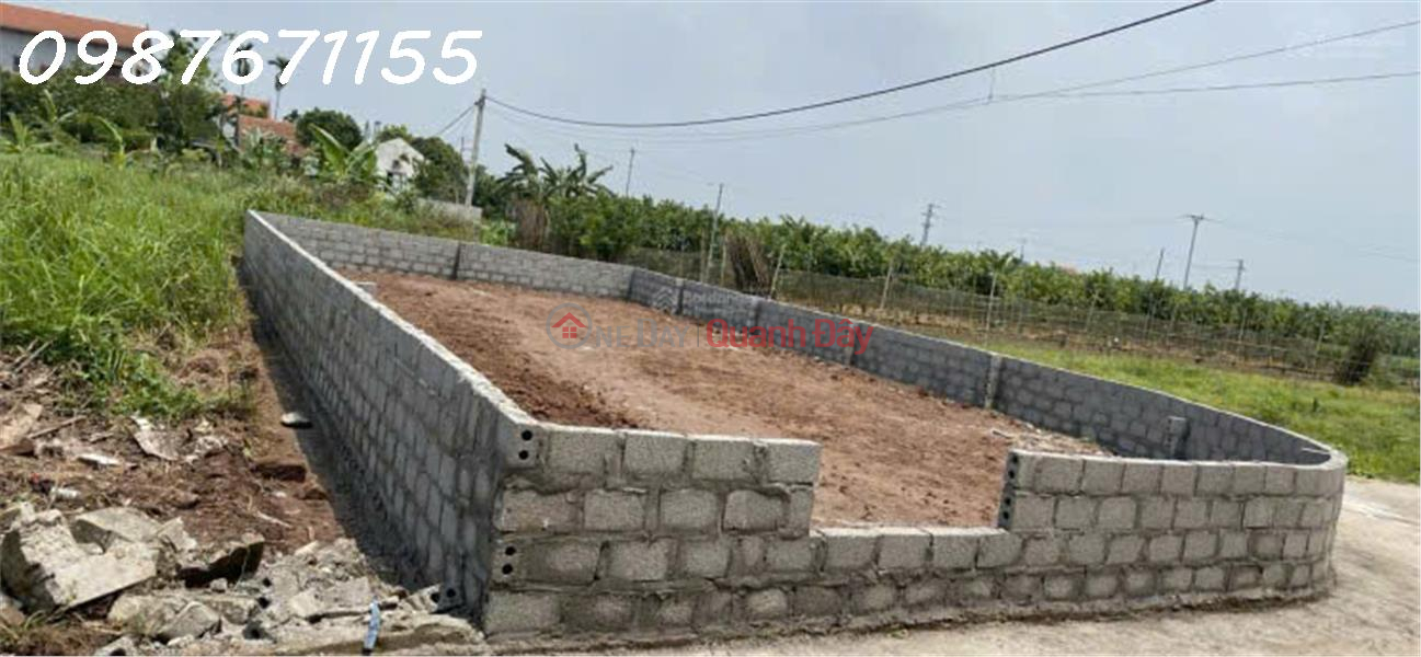 Bán đất tại Xã Tân Dân, Khoái Châu, Hưng Yên, 2,55 tỷ, 107,7 m2 đẹp, nhiều tiện ích Niêm yết bán