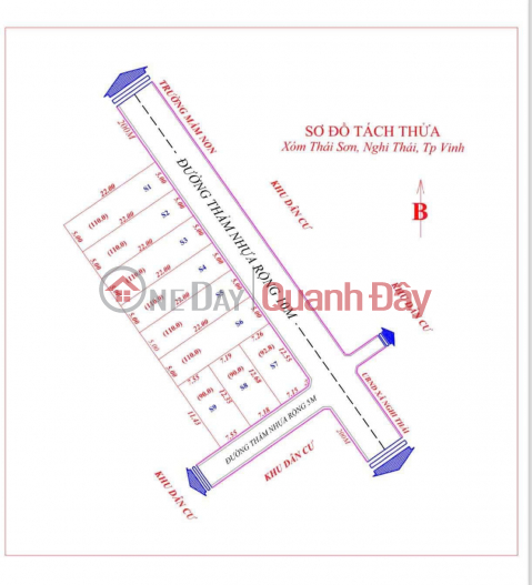 HOT HOT - CẦN BÁN NHANH Lô Đất TẠI Khối Thái Sơn, Phường Vinh Lộc, TP. Vinh, Nghệ An _0