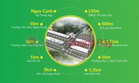 Selling 100m2 across 2 Pham Van Dong streets, adjacent to Vinh Yen City People's Committee 2.4 billion _0