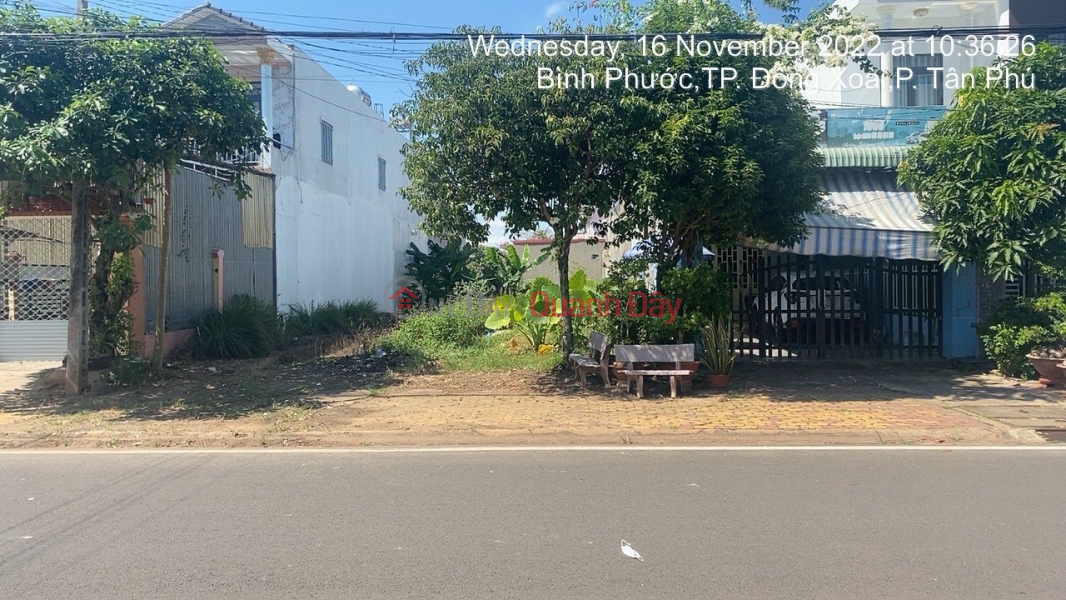 đ 3.2 Billion, PROFITABLE INVESTMENT - Owner Selling Land Plot with Street Frontage in Tan Phu Ward, Dong Xoai, Binh Phuoc
