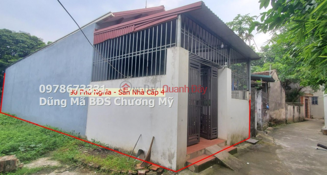 LAND FOR SALE WITH HOUSE FREE AT PHU NGHIA-CHUONG MY INDUSTRIAL PARK Sales Listings