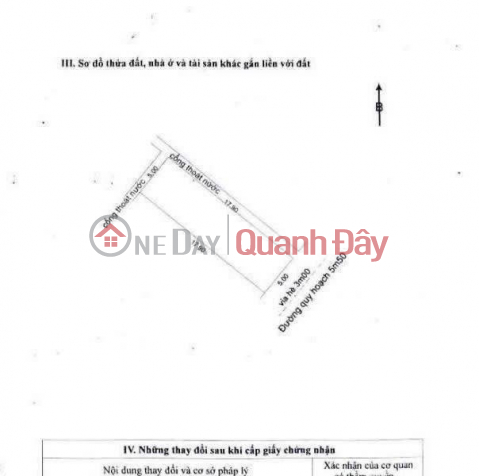 Land for sale on Bau Mac 20 Street - with a 1m emergency access lane on the side. _0