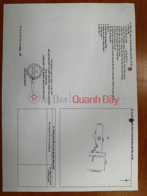 ĐẦU TƯ LÀ SINH LỜI - CHÍNH CHỦ Cần Bán Lô Đất MẶT TIỀN Xã Thuận Thành, TX Phổ Yên, Thái Nguyên _0