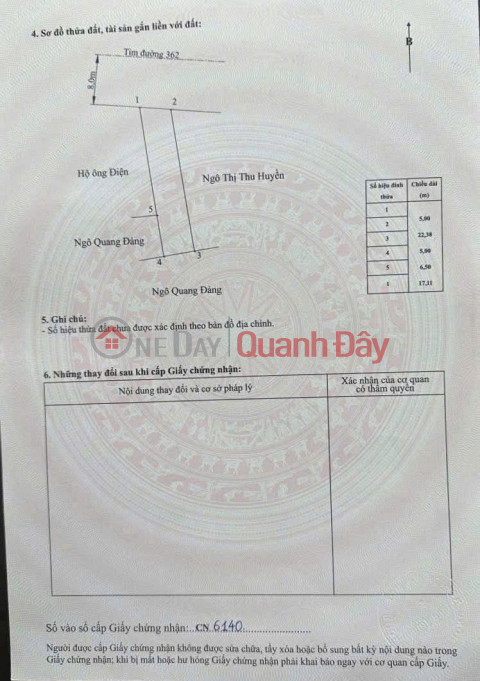 362 Minh Tan Street frontage, 113.2m², 30m wide main road – a rare business opportunity. ZALO 0567 222 555 _0