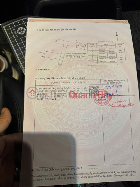 12.5 triệu/m2 89m2 Hòa Nghĩa Dương Kinh Zalo 0567222555 _0