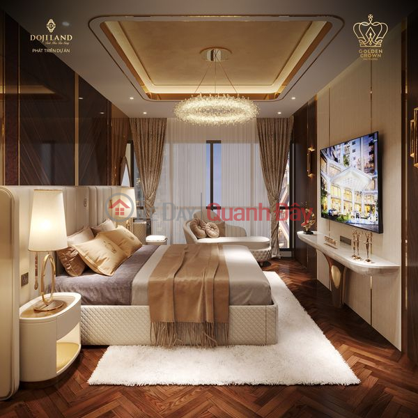 đ 6.5 Billion Experience a Luxurious Life with a Luxury 3-bedroom Apartment at Golden Crown Hai Phong