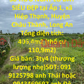 Sở HỮU NGAY LÔ ĐẤT SIÊU ĐẸP tại Châu Thành, Long An _0