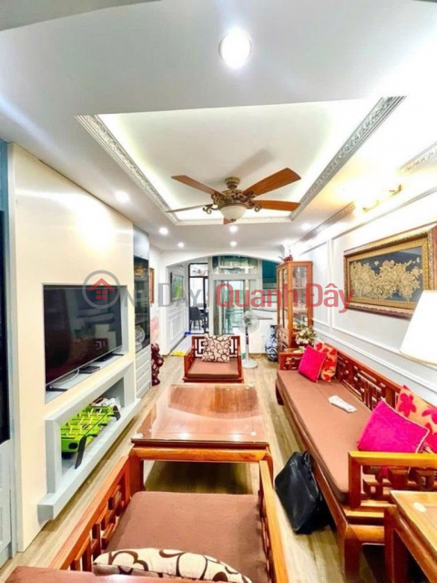 Townhouse for sale in Doi Nhan area, 37m² x 5 floors, 15.5 billion VND, subdivided plot, car garage, elevator. _0