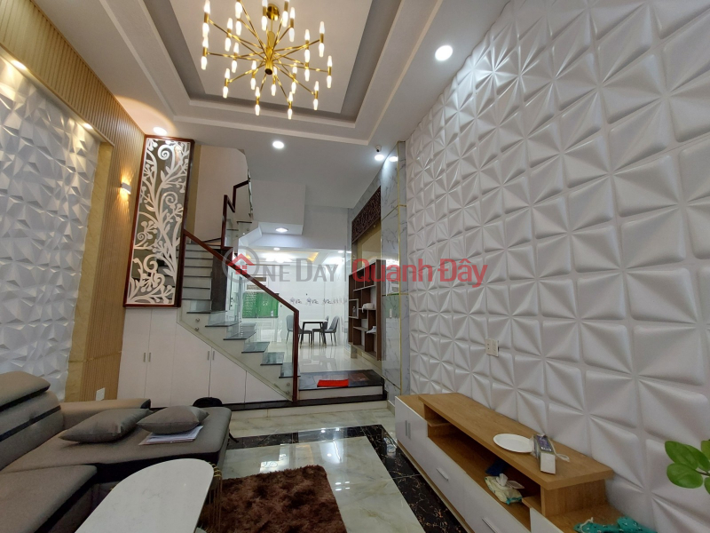 Property Search Vietnam | OneDay | Residential, Sales Listings, Beautiful house for sale in Quang Trung, Go Vap, 6m alley, 50m2, 4 floors, Price 6 billion 99.