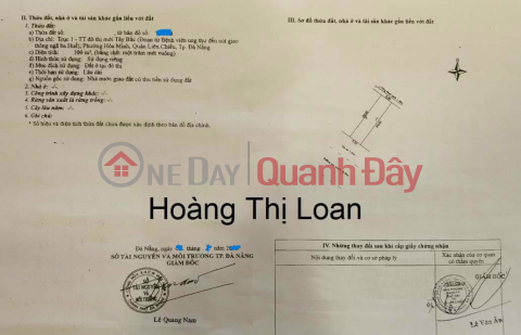 Hàng hiếm - 1 cặp đất Hoàng Thị Loan - Vị trí kinh doanh sầm uất _0