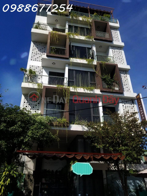 Bank debt to sell apartment building with 20 rooms 3 frontage Hoai Thanh My An profit 1.4 billion\/year _0