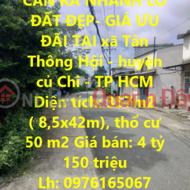 NEED BEAUTIFUL LOT OF LAND QUICKLY - PREFERENTIAL PRICE IN Cu Chi district, HCMC _0