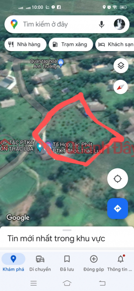 Property Search Vietnam | OneDay | Residential Sales Listings, The owner needs to sell quickly the land plot Thac Lua Hoa - Phu Chiem - Tuyen Quang