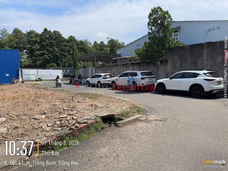 Property Search Vietnam | OneDay | Residential, Sales Listings Land - RIGHT NEXT TO TRANG BOM TOWN - Paved road suitable for business, passing through Doi 61 commune, near Le Duan road.