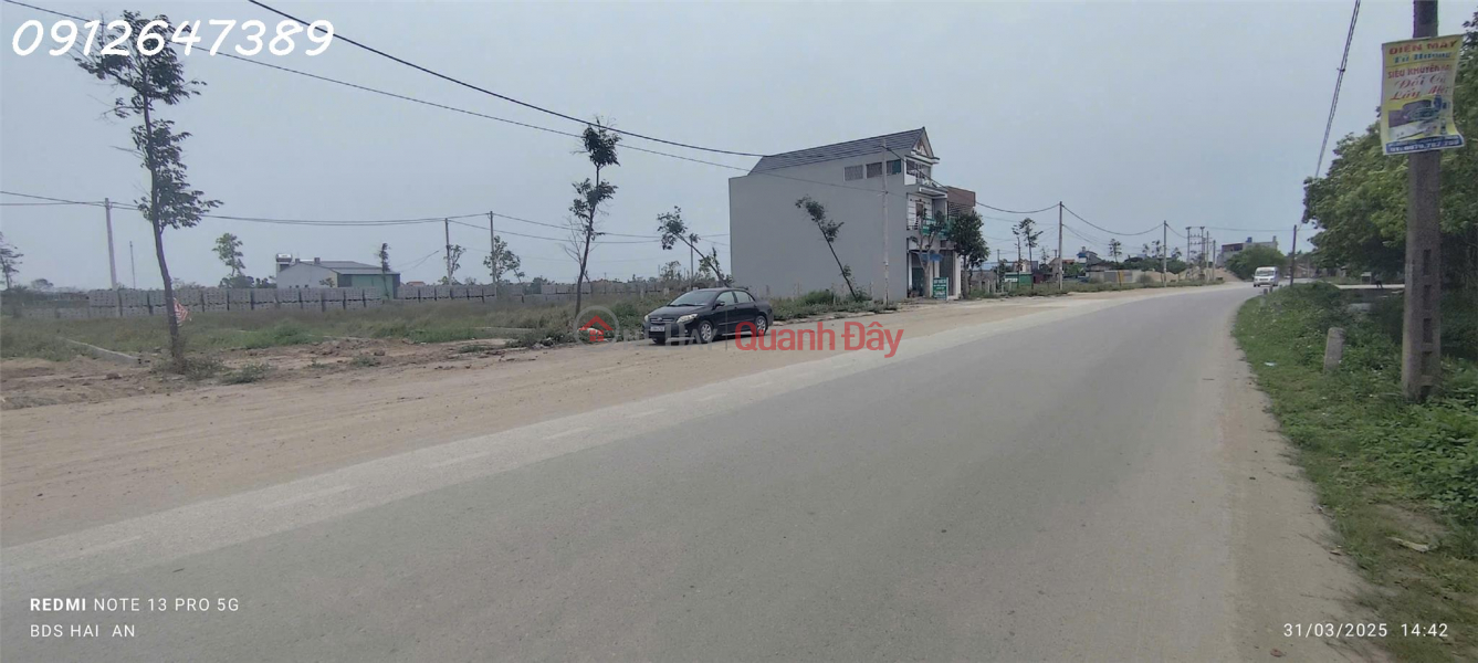 Land for sale in Le Xa, Tien Lu, Hung Yen, at a preferential price of 2.6 billion VND, area 89.5 m2. Sales Listings