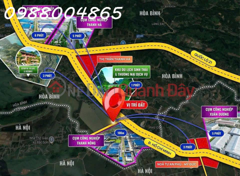 Giá chỉ hơn 400 triệu/lô 82m2 tại Lạc Thủy - Hoà Bình, sổ đỏ trao tay! _0