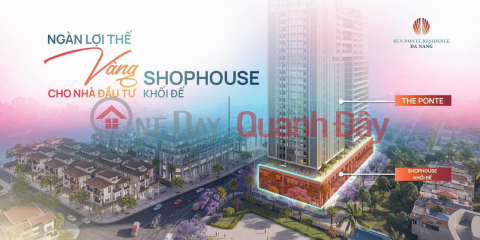 Shophouse khối đế Sun Ponte Residence Đà Nẵng _0