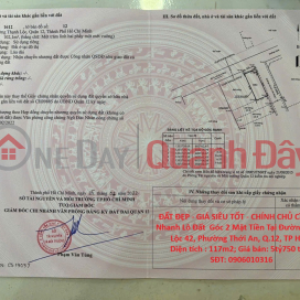 ĐẤT ĐẸP - GIÁ SIÊU TỐT - CHÍNH CHỦ Cần Bán Nhanh Lô Đất Góc 2 Mặt Tiền Tại Quận 12, TP HCM _0