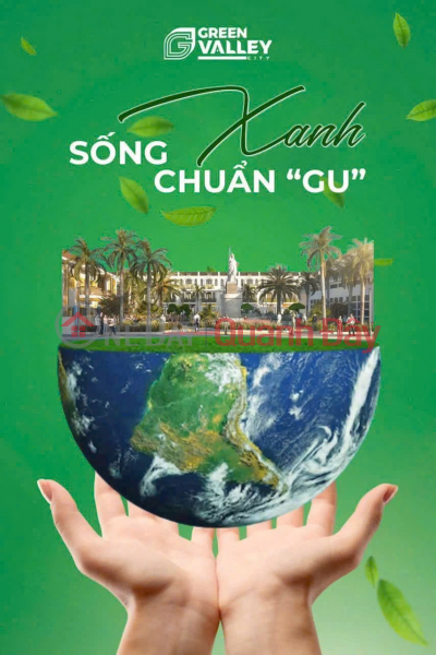 Biệt thự, nhà phố dự án Green Valley City, Khu \