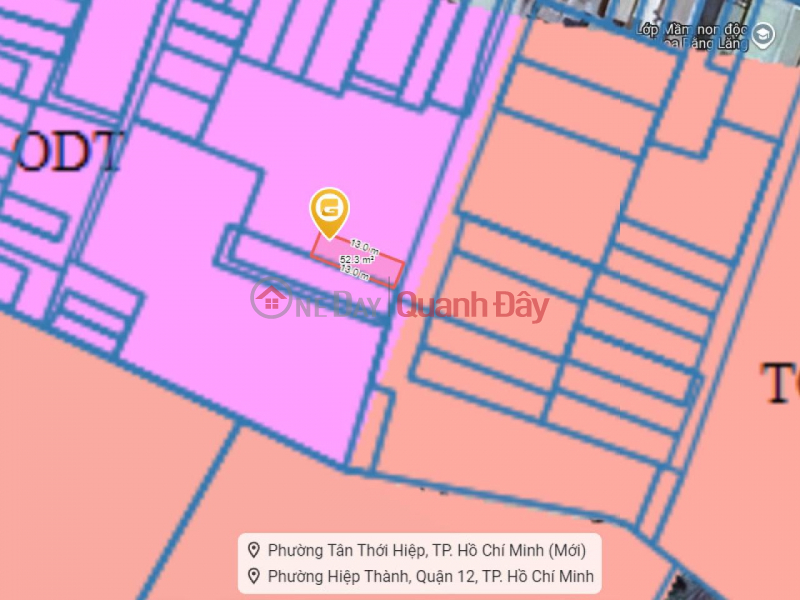 Đất HXH 54m2, Vuông – Hiệp Thành 13 Q12, Việt Nam Bán đ 3,4 tỷ
