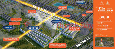 Biệt Thự LK 60m2, 6,6 tỷ xây 5 tầng khu Thời Đại 18 dự án Vinhomes Ocean Park 3 The Crown _0