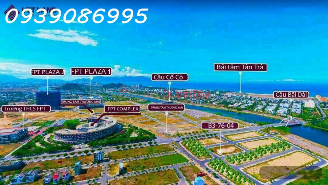Property Search Vietnam | OneDay | Nhà ở | Niêm yết bán Siêu phẩm 2mặt tiền vị trí đẹp khu R3 Fpt city Đà Nẵng. - Diện tích 153.6m2 với bề ngang 9m thích hợp xây