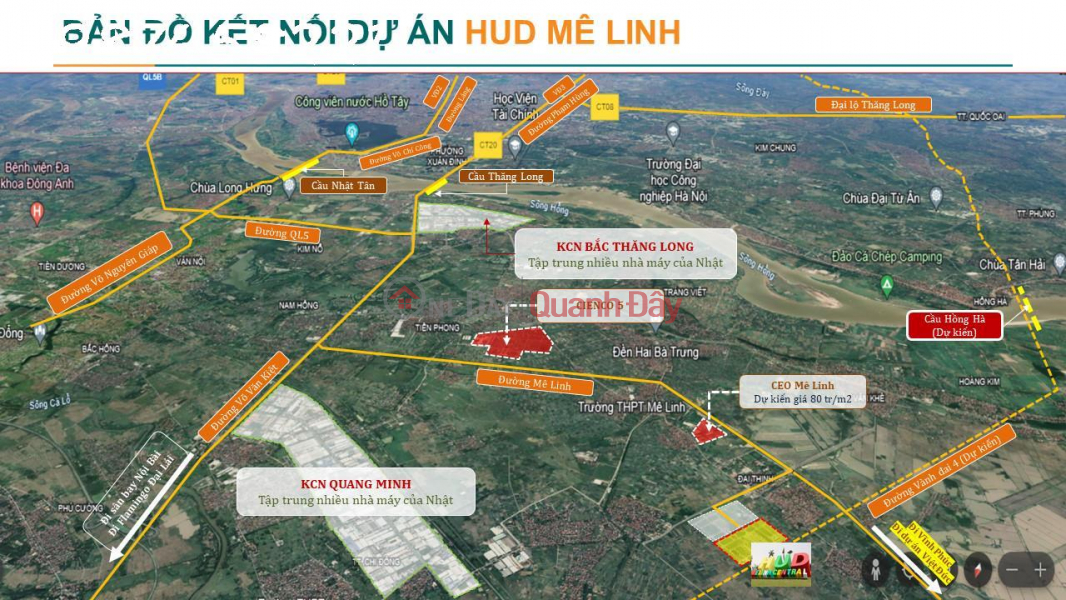 ₫ 8.88 Billion, There is only 1 corner apartment left in Me Linh Central project, ready for immediate possession, super affordable price of 8.8 billion