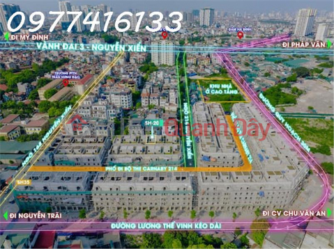 Cần bán gấp căn góc SH17 (Rue De Charme) tại trung tâm QThanh Xuân,Hà Nội, 133m2. Giá 32 tỷ _0