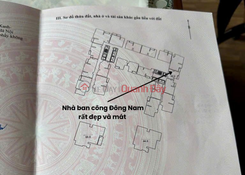 Property Search Vietnam | OneDay | Nhà ở, Niêm yết bán (Tin thật 100%) Căn hộ Duplex 100m2 x 3PN tại Vinhomes Gardenia - Ban công Đông Nam - Nội thất xịn