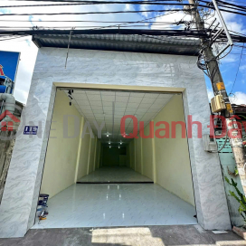Owner selling a newly built mini warehouse with frontage on Bong Van Dia Street - Truck access, good for business. _0